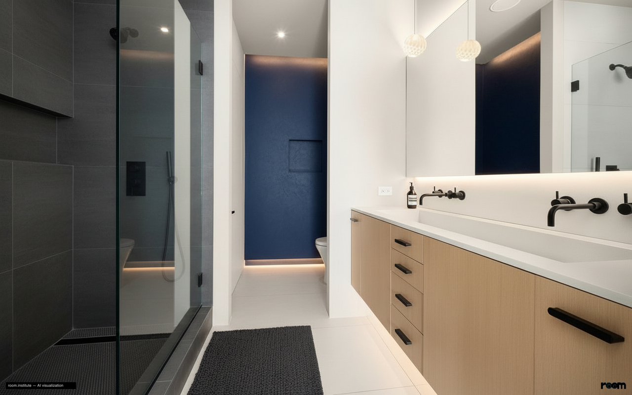 252 7th Ave Unit 10P Bathroom — Ebb & Flow design direction