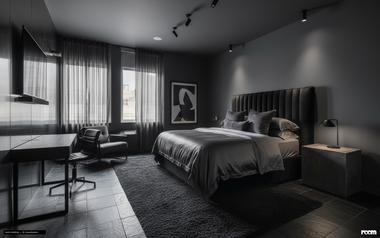 252 7th Ave Unit 10P Bedroom — Surface Depth design direction