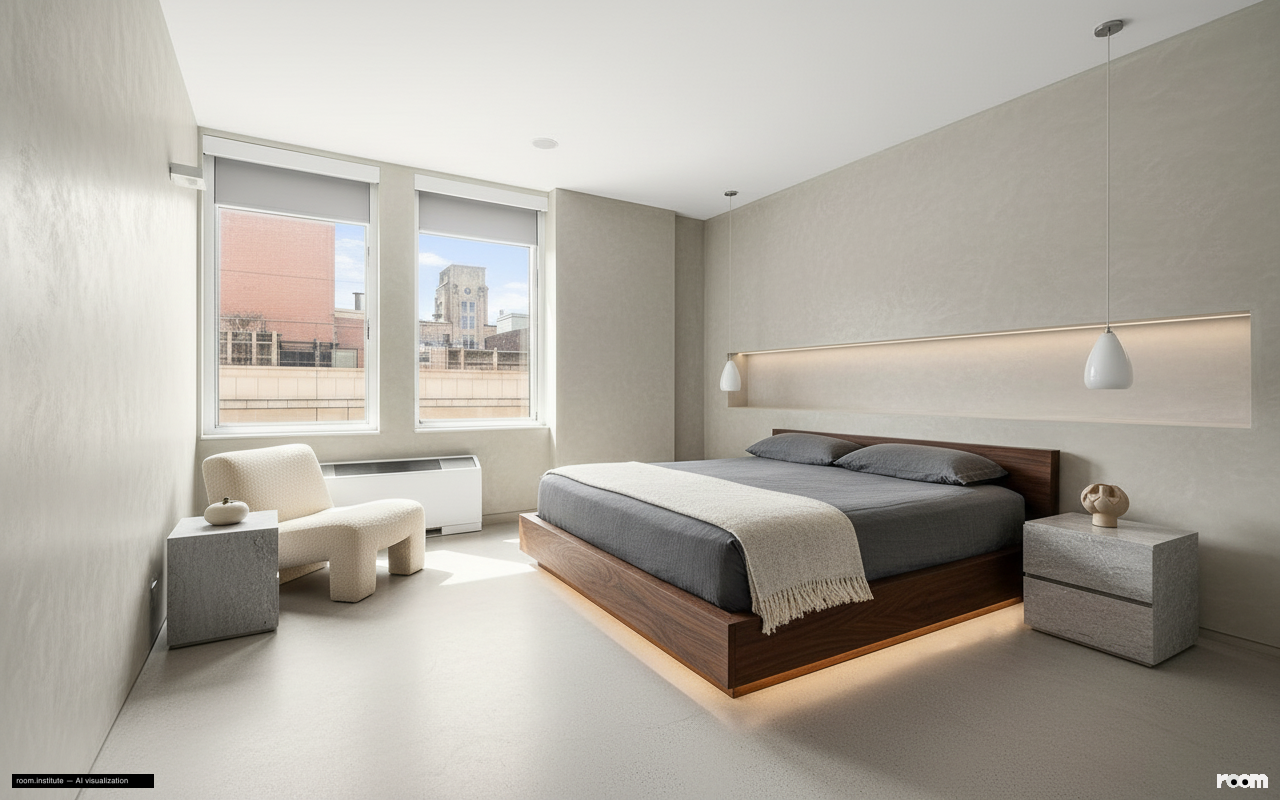 252 7th Ave Unit 10P Bedroom — Bare Essential design direction