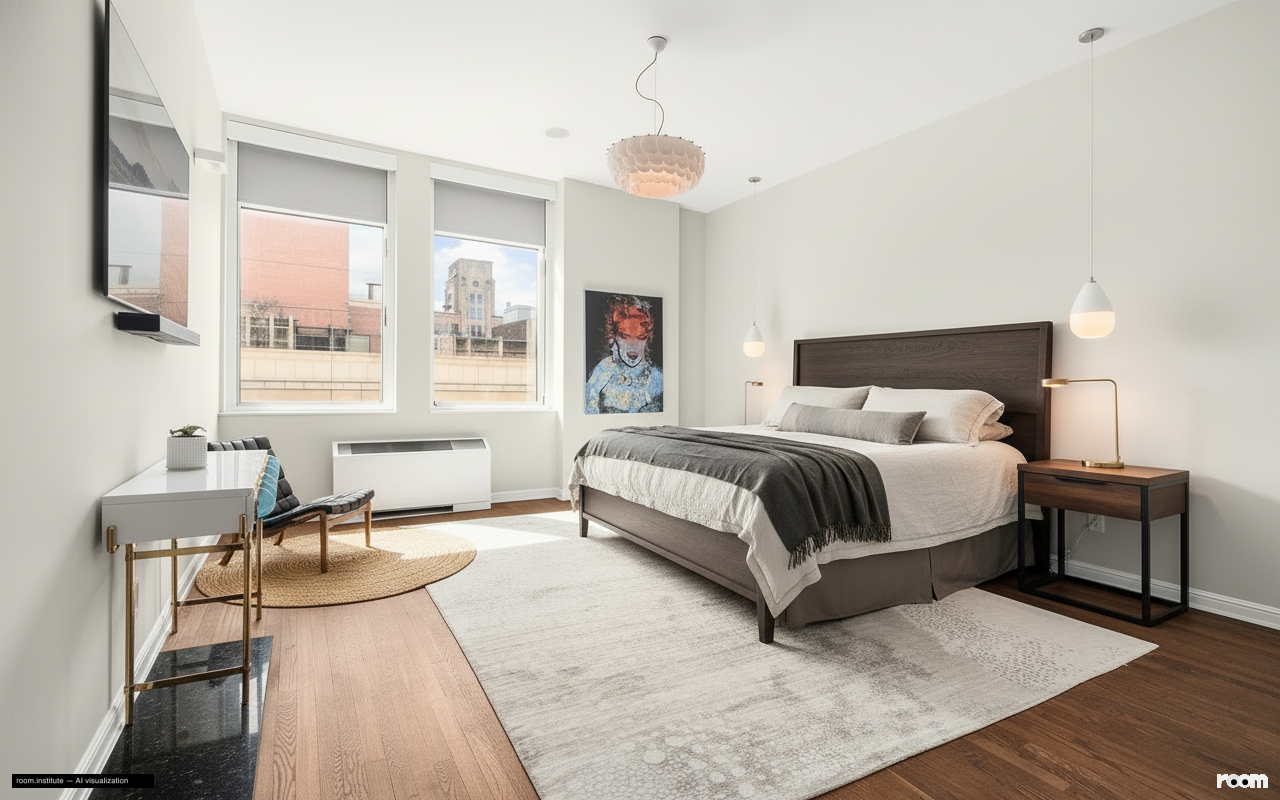 252 7th Ave Unit 10P Bedroom — Layered Foundations design direction