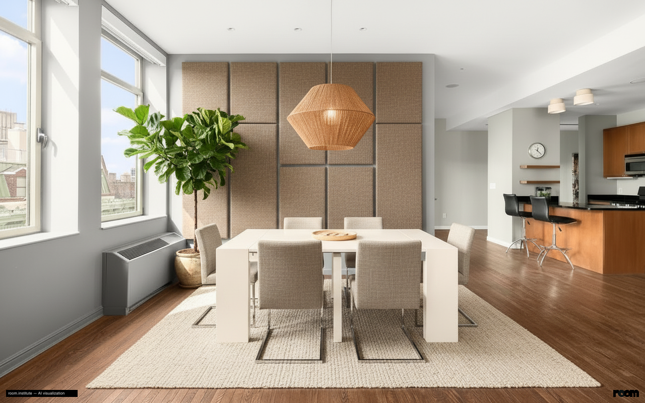 252 7th Ave Unit 10P Dining Room — Deep Resonance design direction
