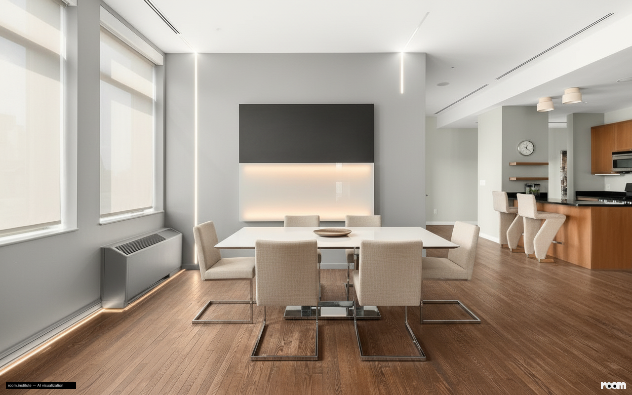 252 7th Ave Unit 10P Dining Room — Light Sculpt design direction