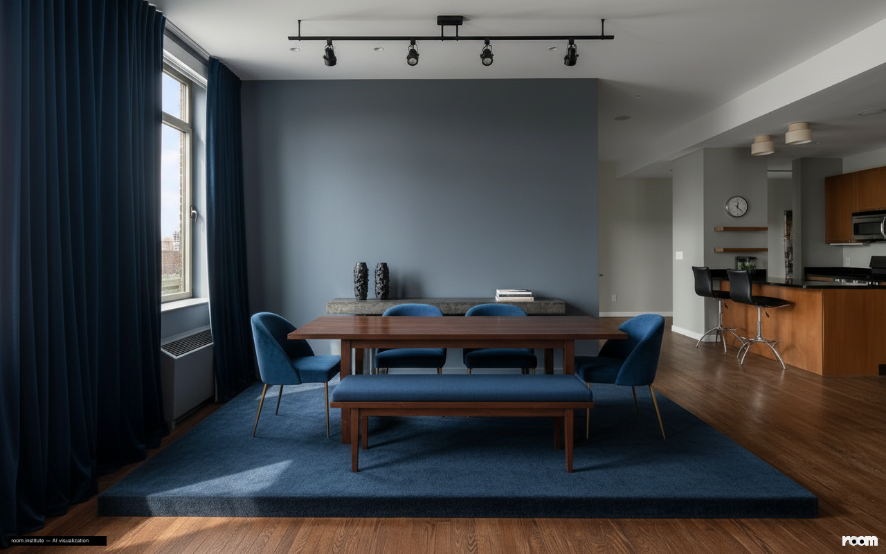 252 7th Ave Unit 10P Dining Room — Stage & Feast design direction