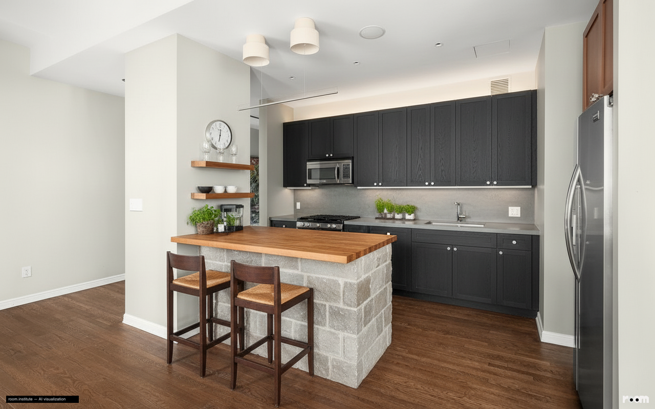252 7th Ave Unit 10P Kitchen — Sensory Hearth design direction