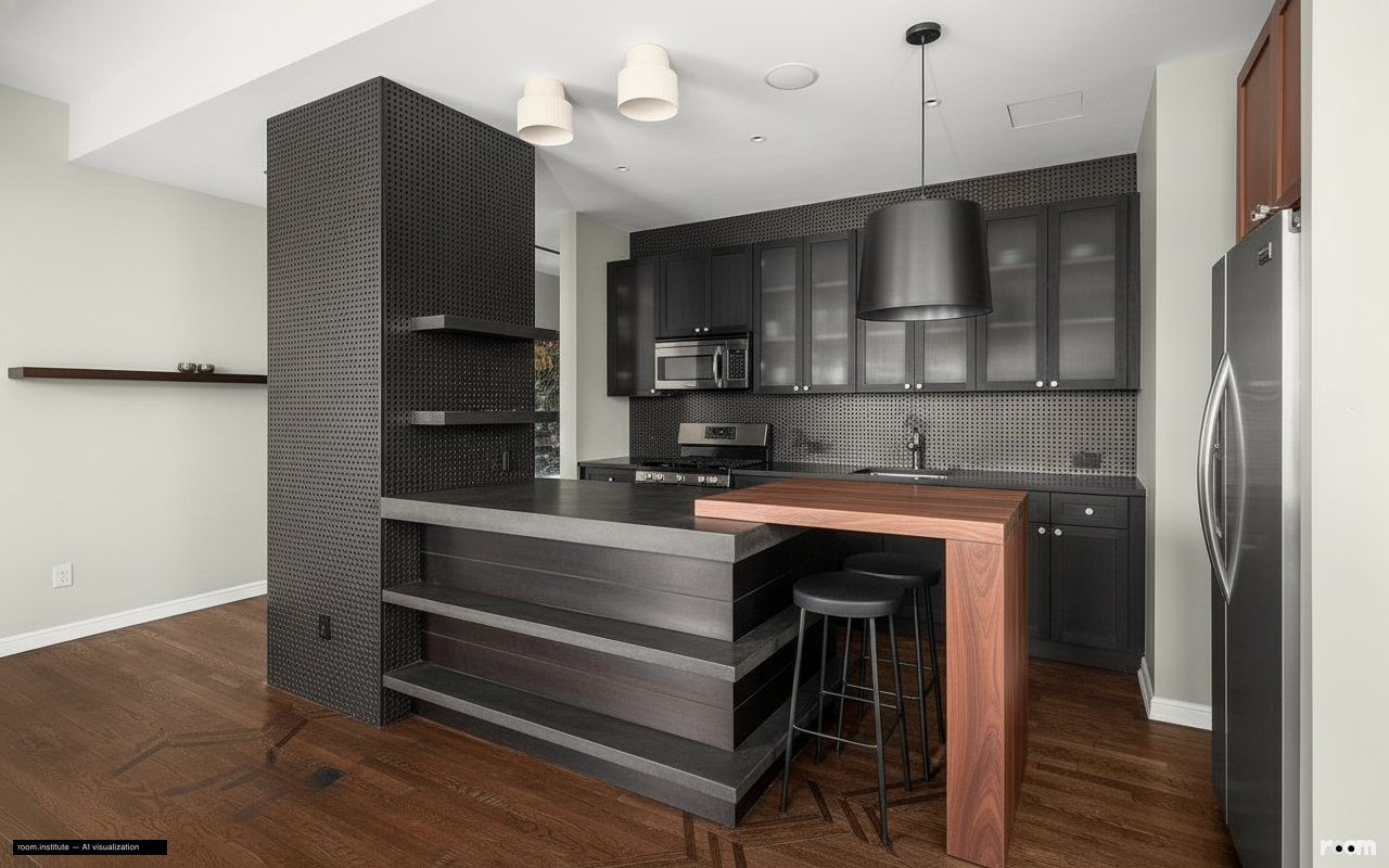 252 7th Ave Unit 10P Kitchen — Gradual Giant design direction