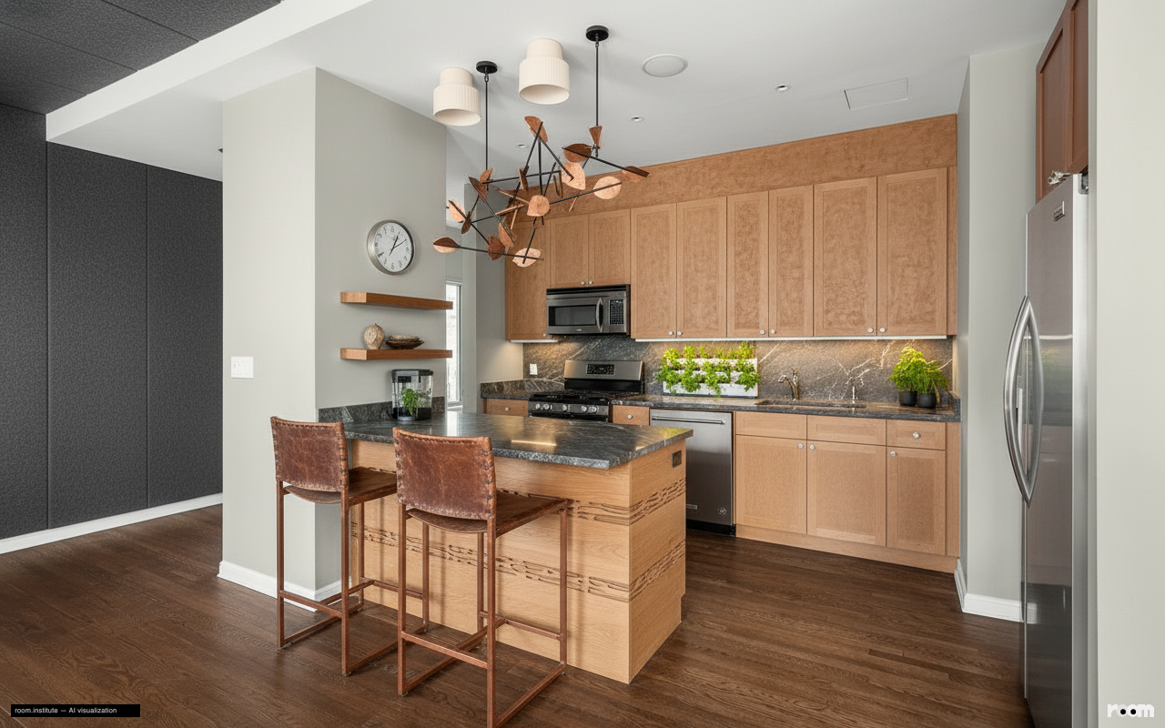 252 7th Ave Unit 10P Kitchen — Earning Textures design direction