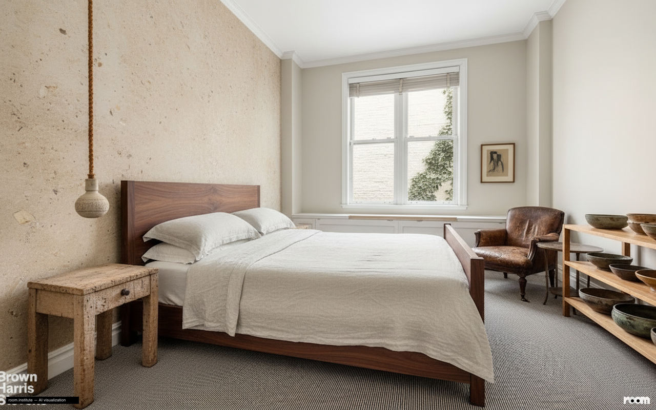 38 E 63rd St Bedroom — Quiet Accumulation design direction