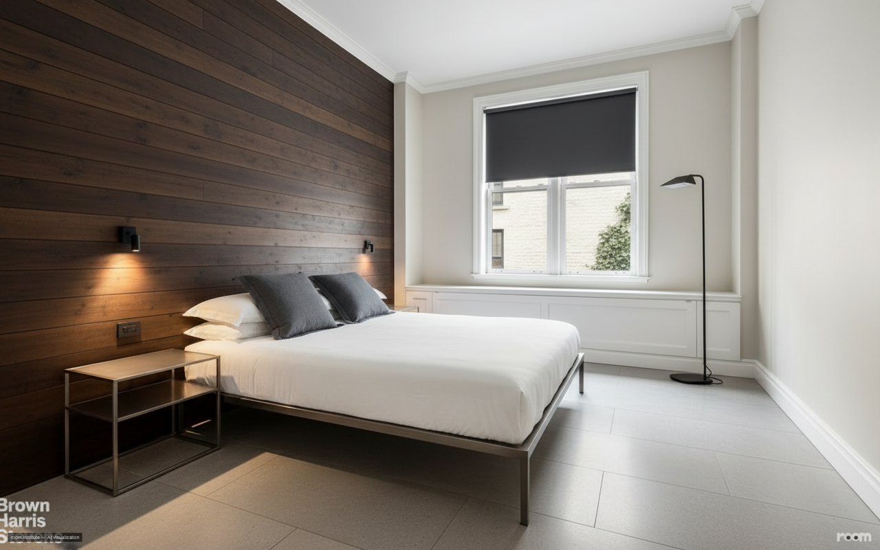 38 E 63rd St Bedroom — Void & Volume design direction