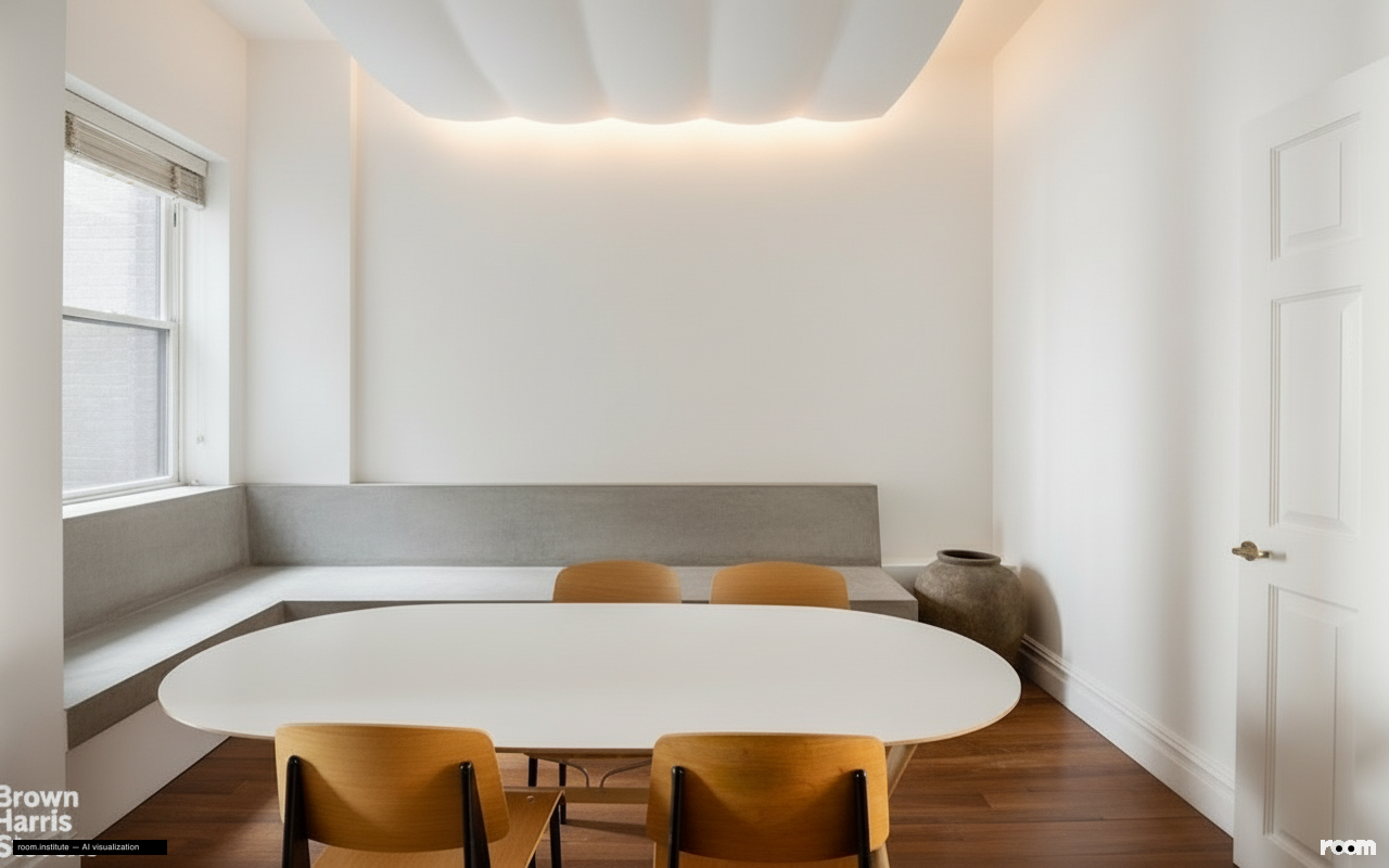 38 E 63rd St Dining Room — Ceiling Fold design direction