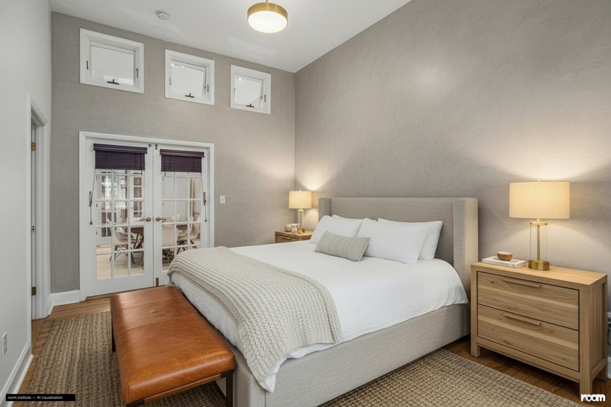 508 Broadway Bedroom — Evolving Elements design direction