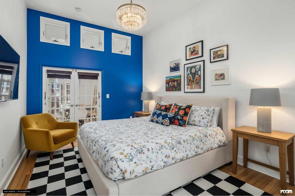 508 Broadway Bedroom — Quirky Cadence design direction