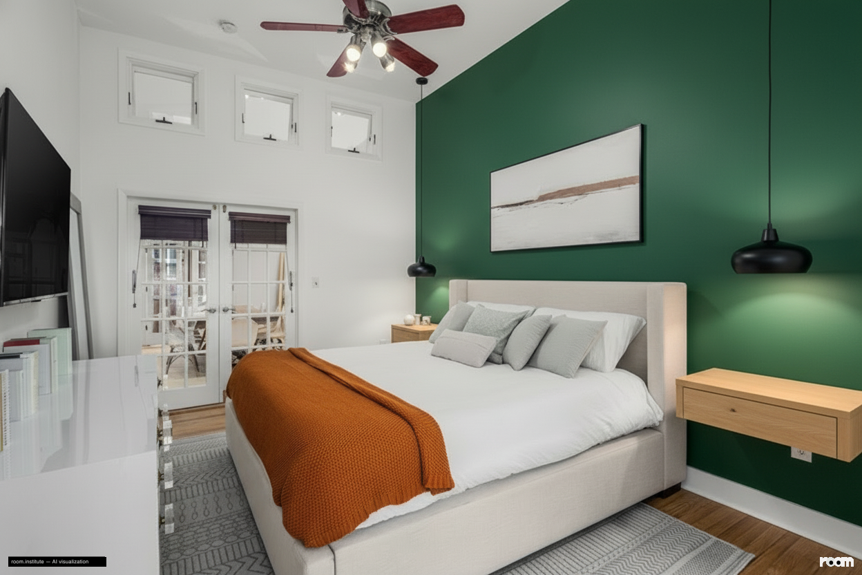 508 Broadway Bedroom — Deep Alcove design direction