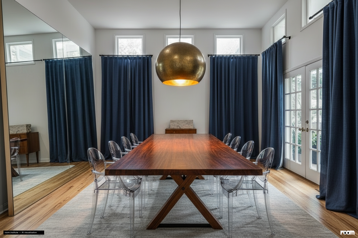 508 Broadway Dining Room — Ektos Symposion design direction