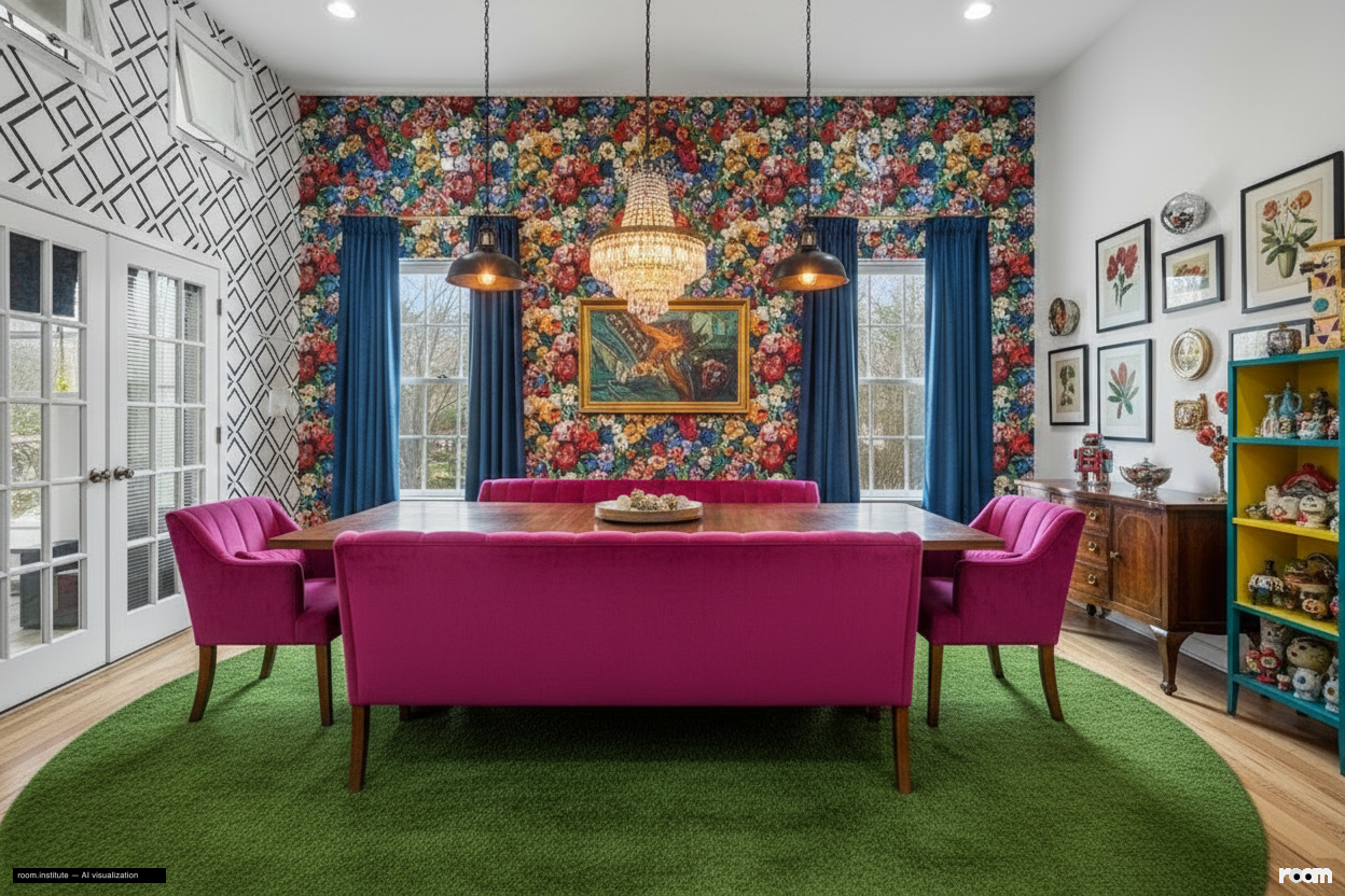 508 Broadway Dining Room — Unexpected Assemblage design direction