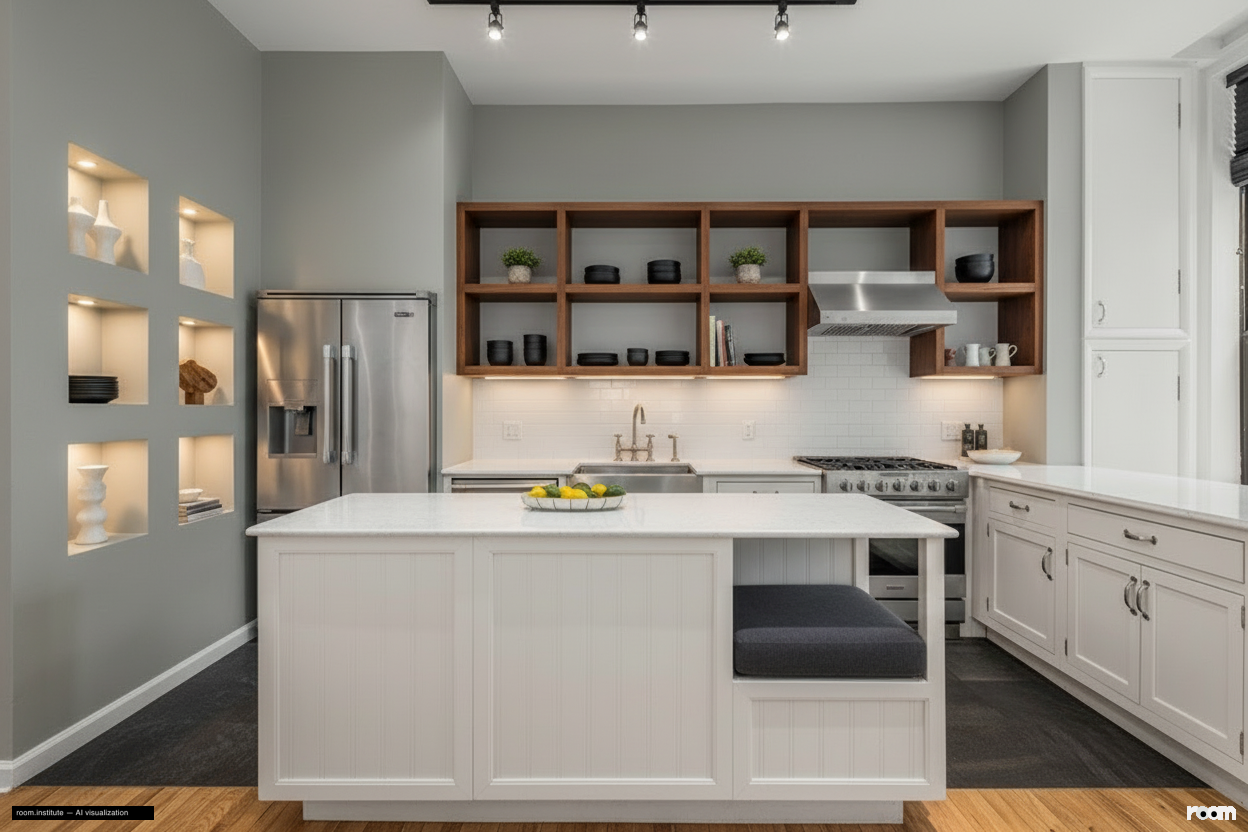 508 Broadway Kitchen — Observing & Dwelling design direction