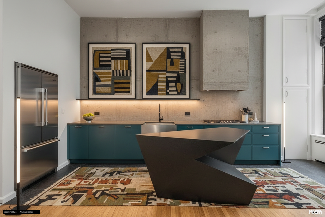 508 Broadway Kitchen — Oblique Order design direction