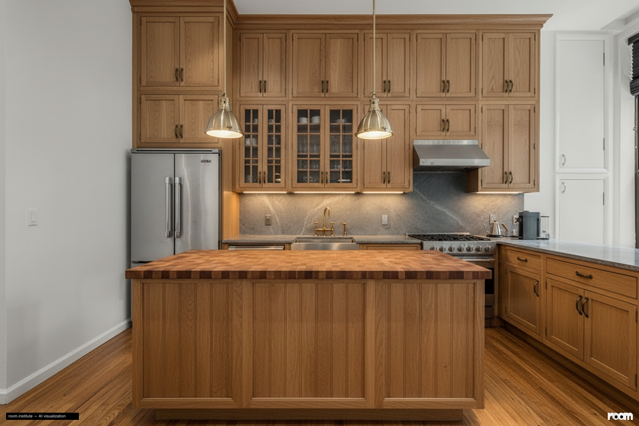508 Broadway Kitchen — Enduring Grain design direction