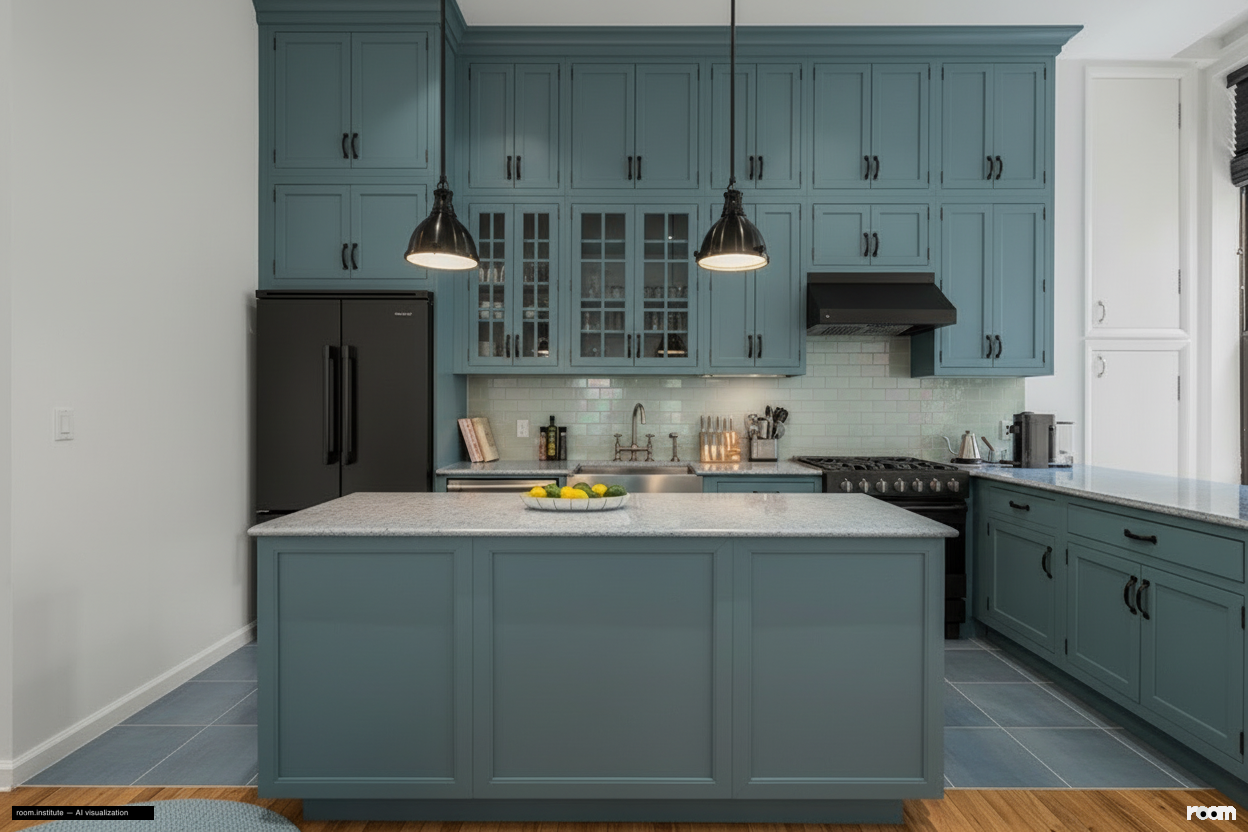 508 Broadway Kitchen — Echoed Hue design direction