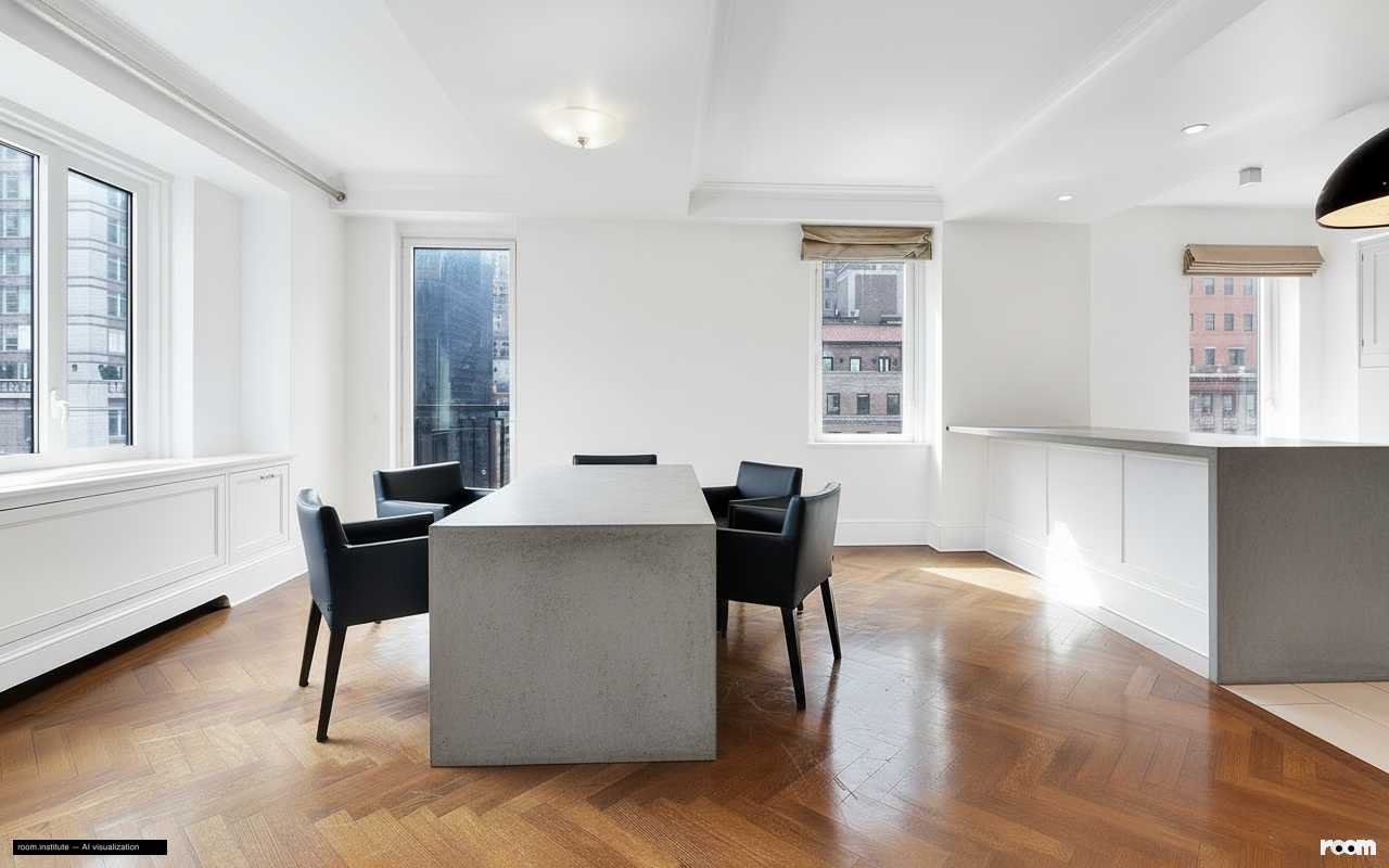 530 Park Ave Unit 17A Dining Room — Essential Form design direction