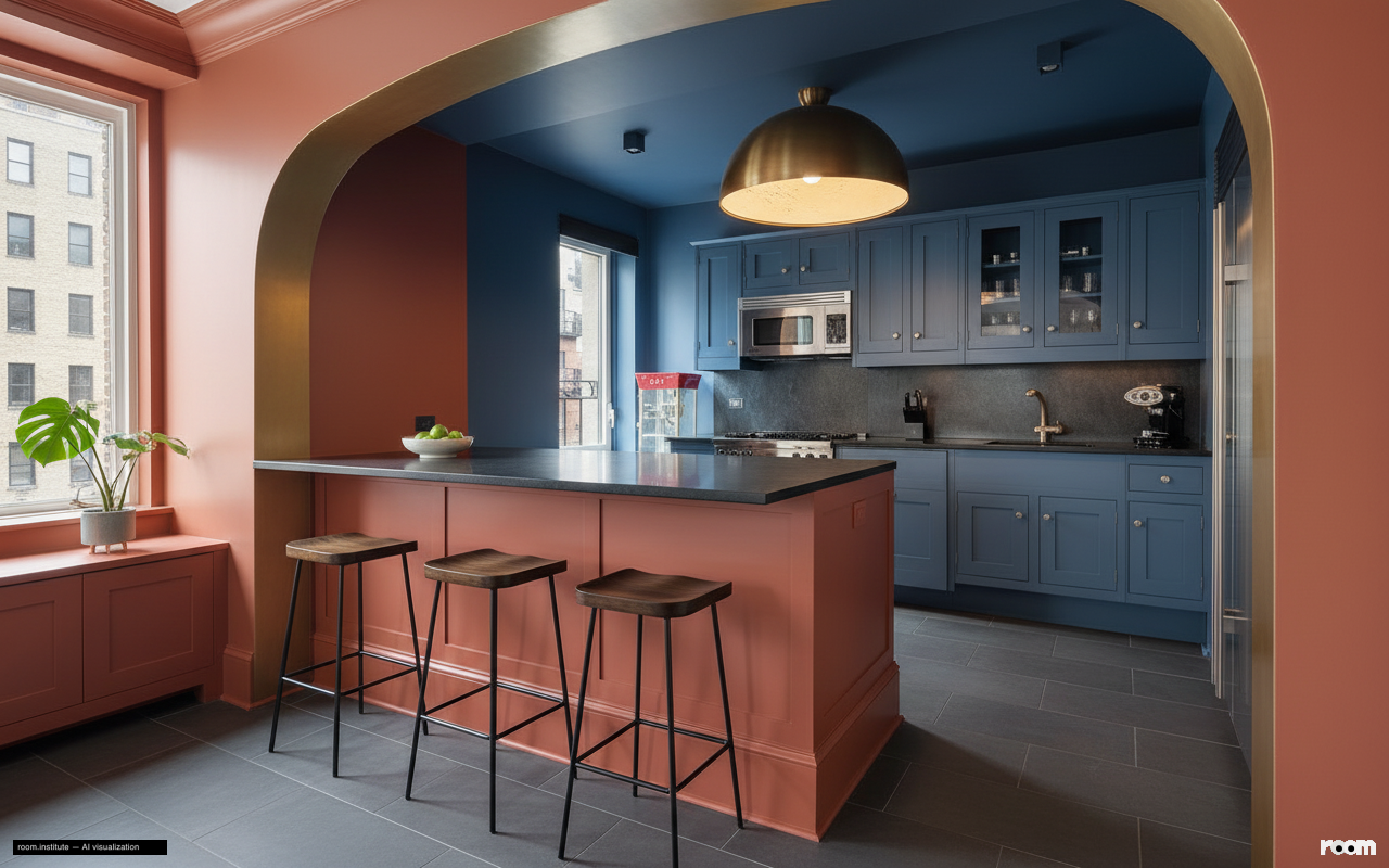 530 Park Ave Unit 17A Kitchen — Vivid Narrative design direction