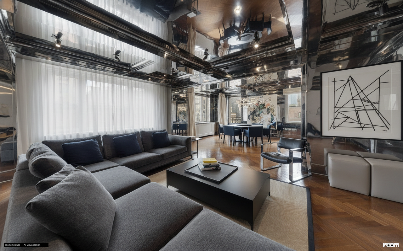 530 Park Ave Unit 17A Living Room — Chiding Glare design direction