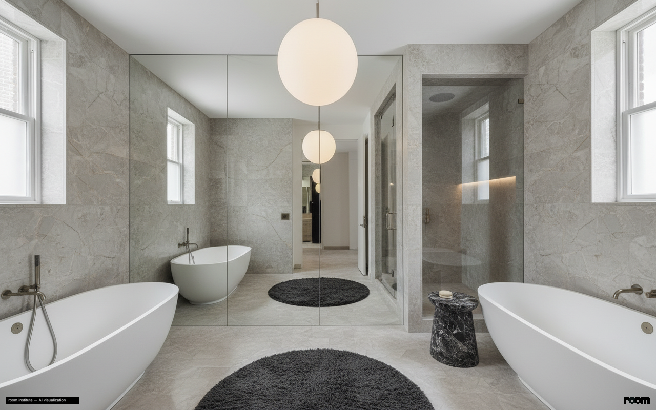 6 W 20th St #5 Bathroom — Grand Unveiling design direction
