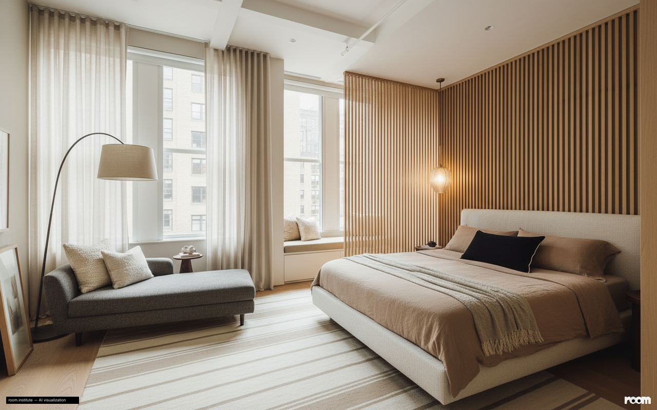 6 W 20th St #5 Bedroom — Shifting Realms design direction