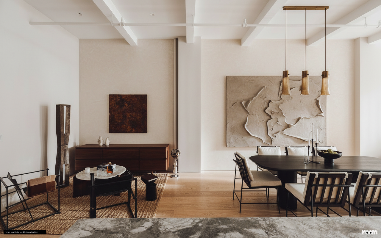 6 W 20th St #5 Dining Room — Offset Dynamics design direction