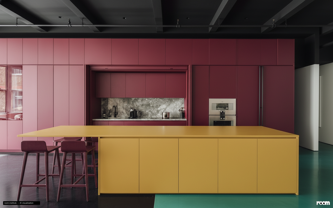 6 W 20th St #5 Kitchen — Bold Intersections design direction