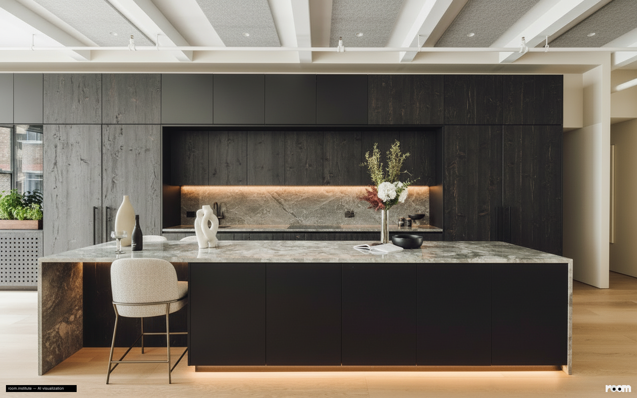 6 W 20th St #5 Kitchen — Subtle Sensory design direction