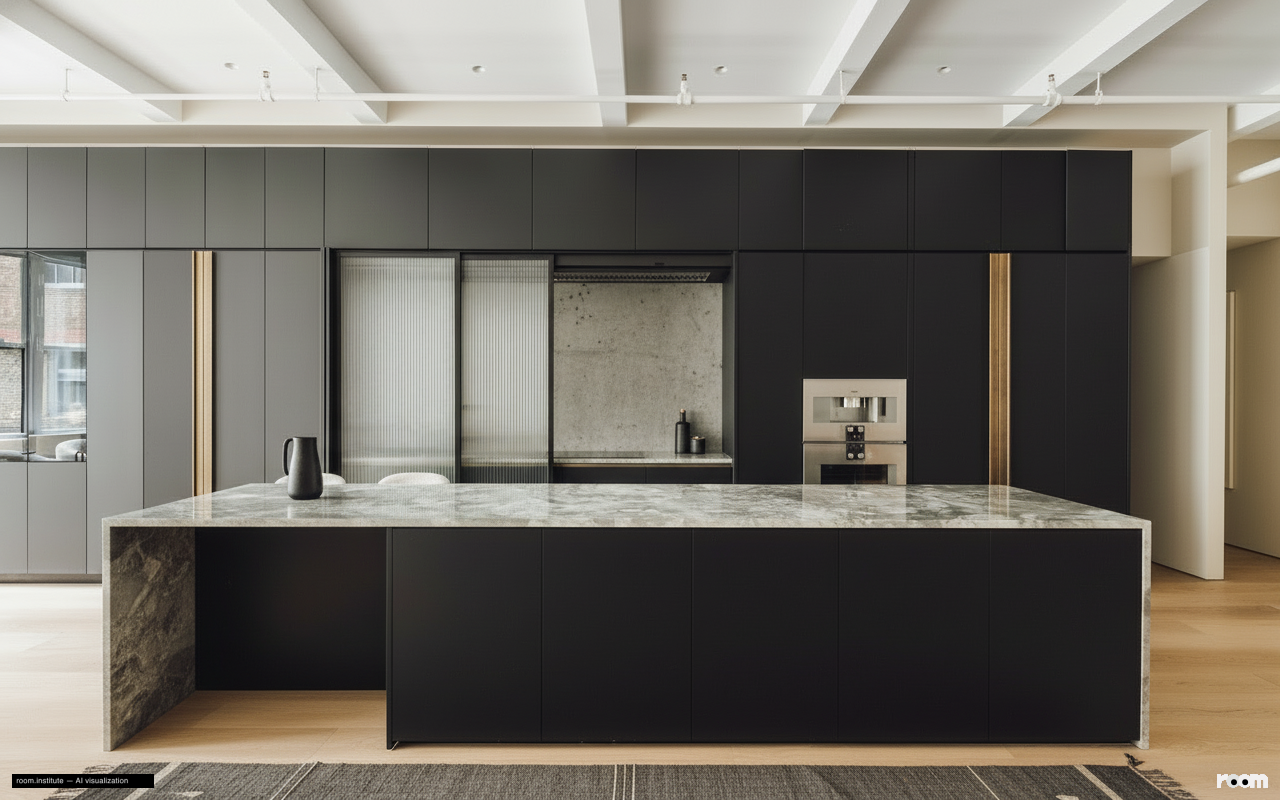 6 W 20th St #5 Kitchen — Raw Edge design direction