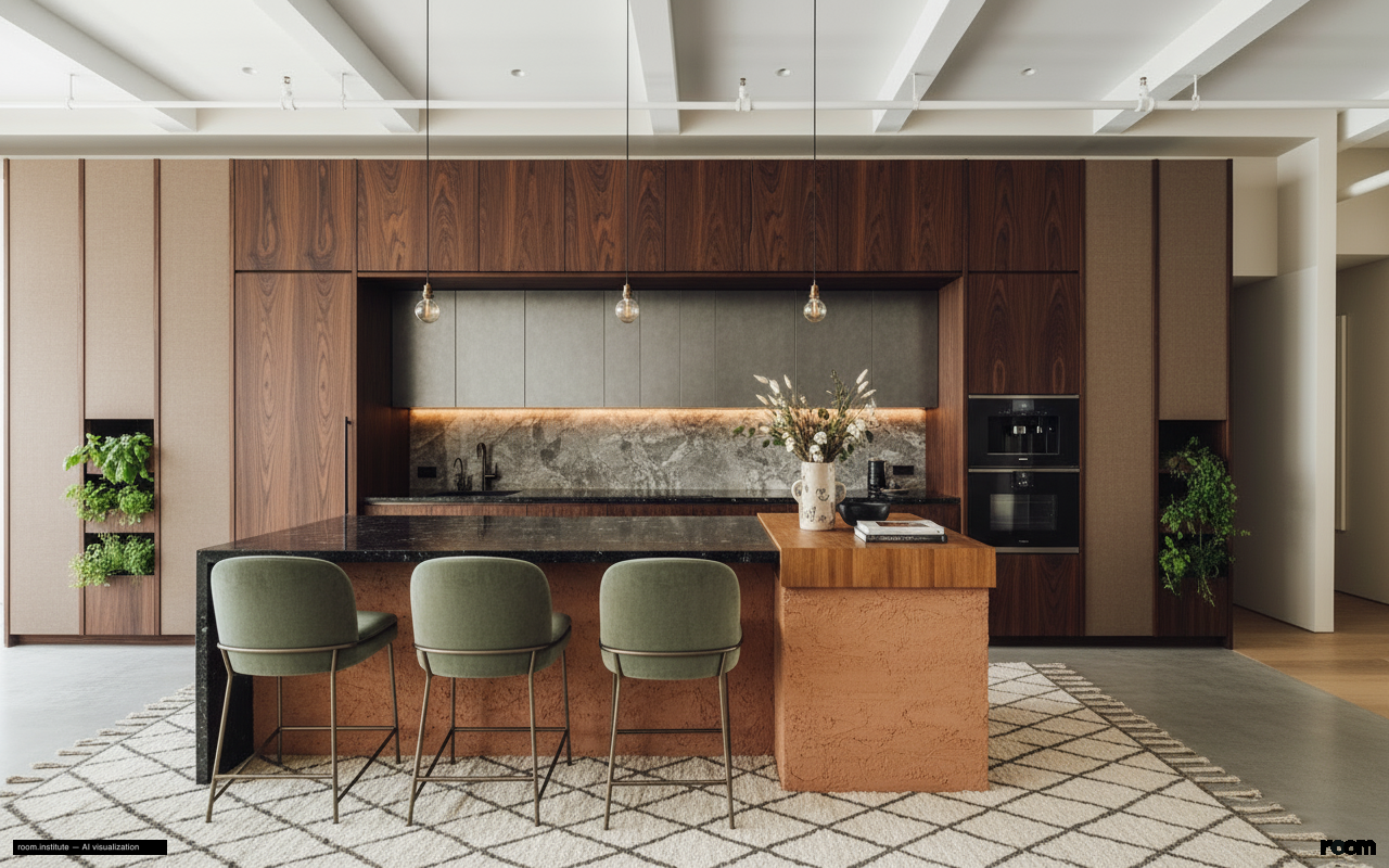 6 W 20th St #5 Kitchen — Sensory Layers design direction