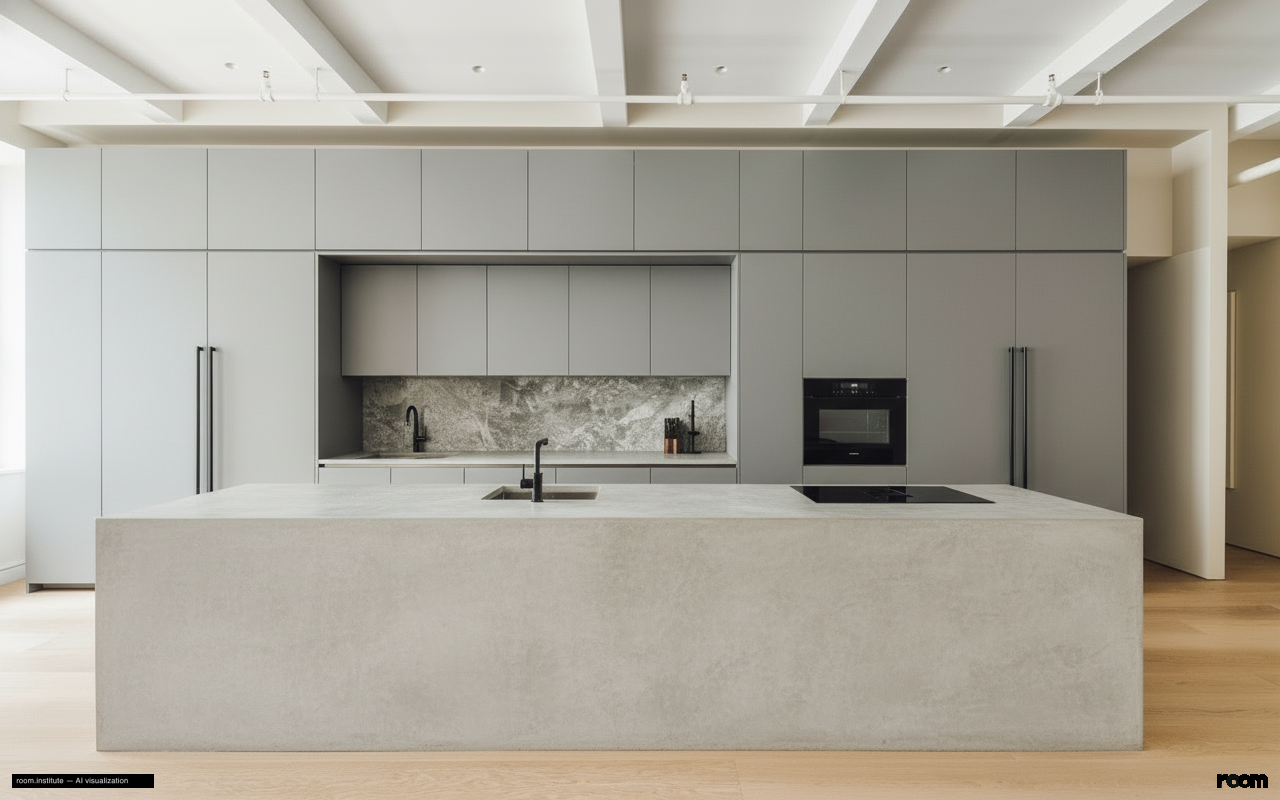 6 W 20th St #5 Kitchen — Stripped Dialogue design direction