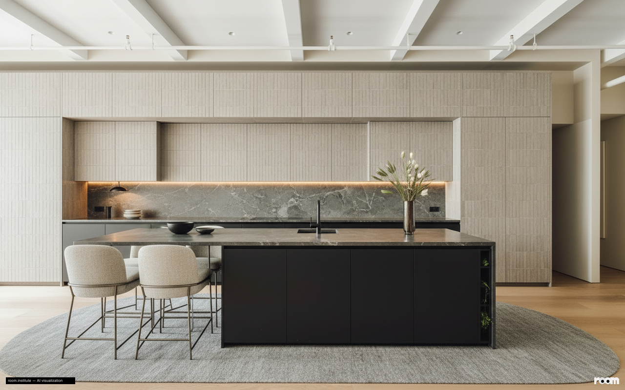 6 W 20th St #5 Kitchen — Quiet Resonance design direction