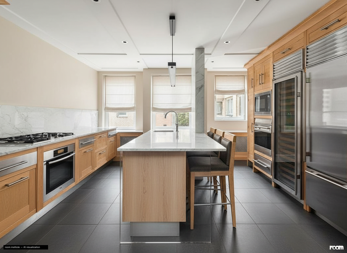 930 Fifth Ave Unit 11A Kitchen — Bare Canvas design direction