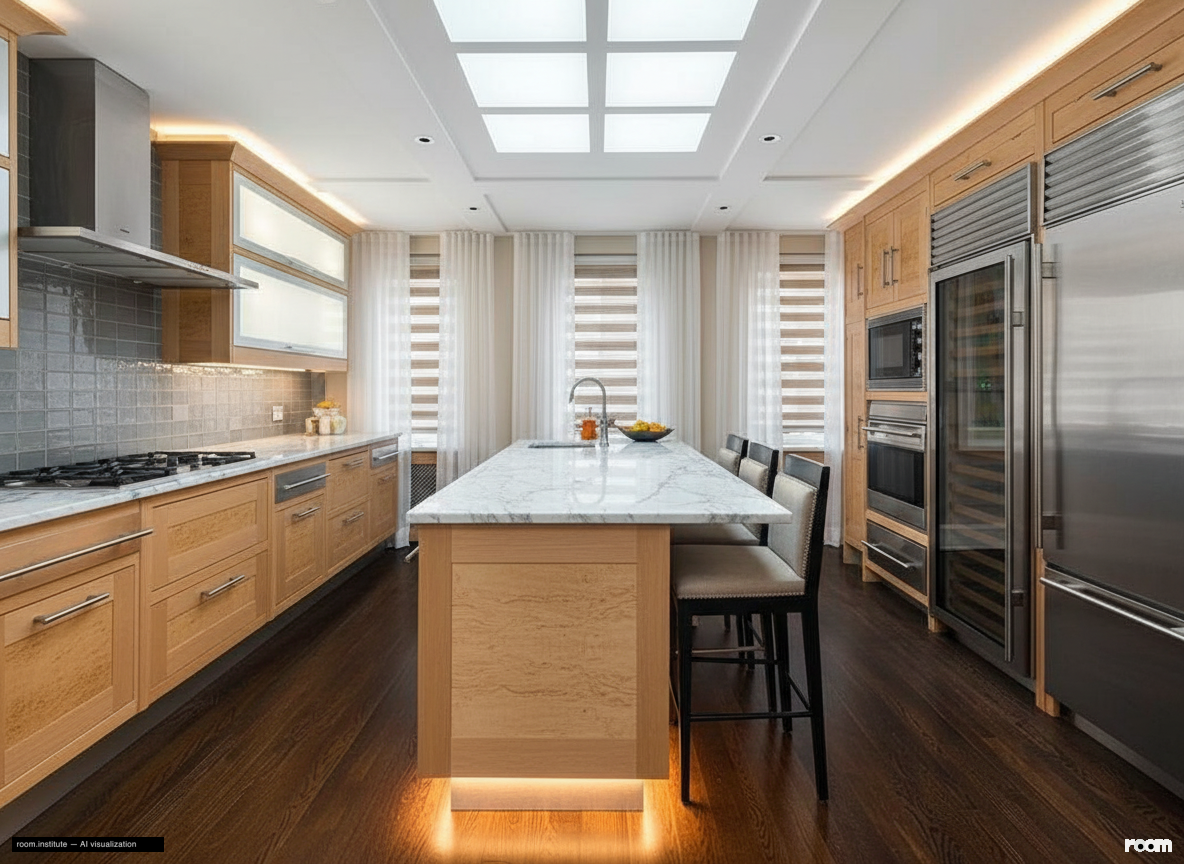 930 Fifth Ave Unit 11A Kitchen — Light's Ascent design direction