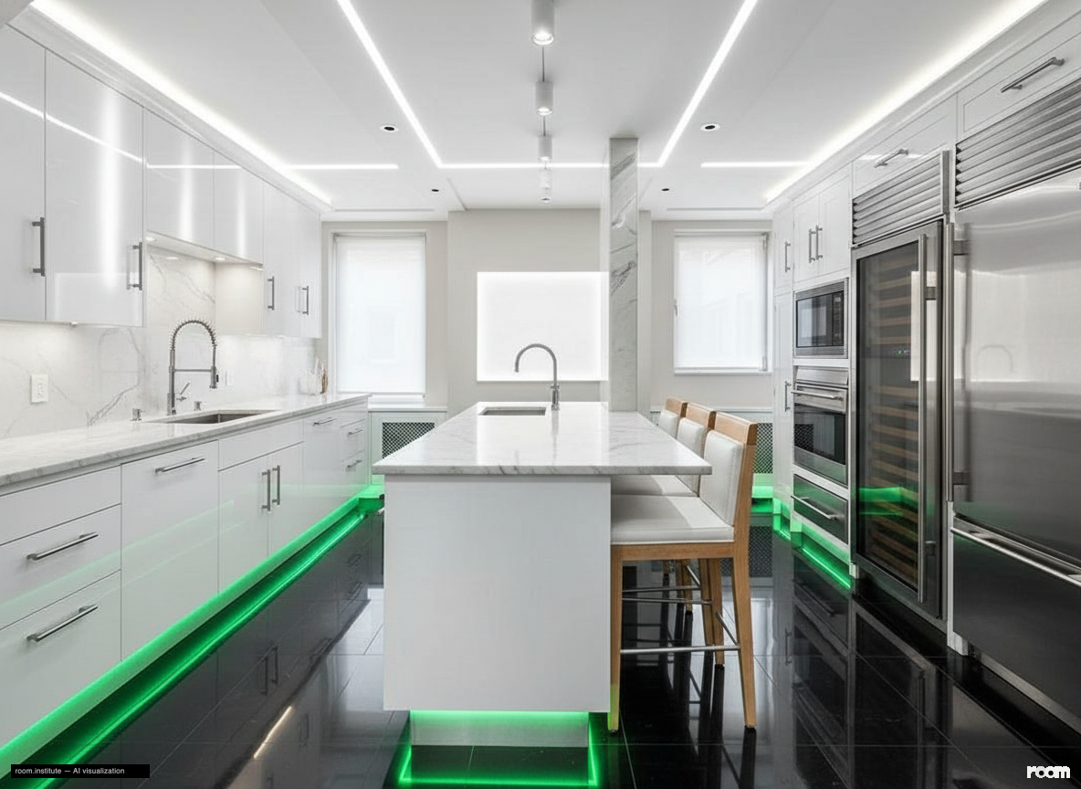 930 Fifth Ave Unit 11A Kitchen — Exposed Radiance design direction