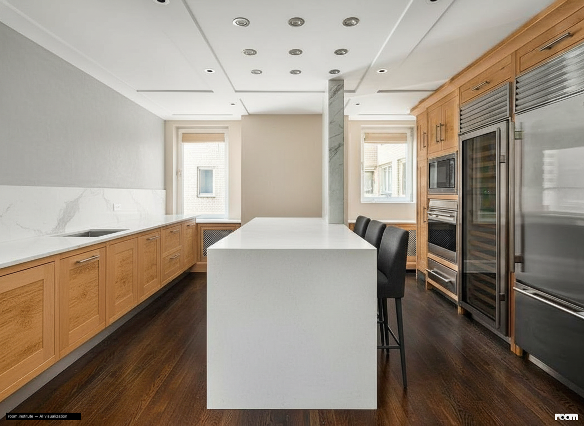 930 Fifth Ave Unit 11A Kitchen — Unadorned Essence design direction