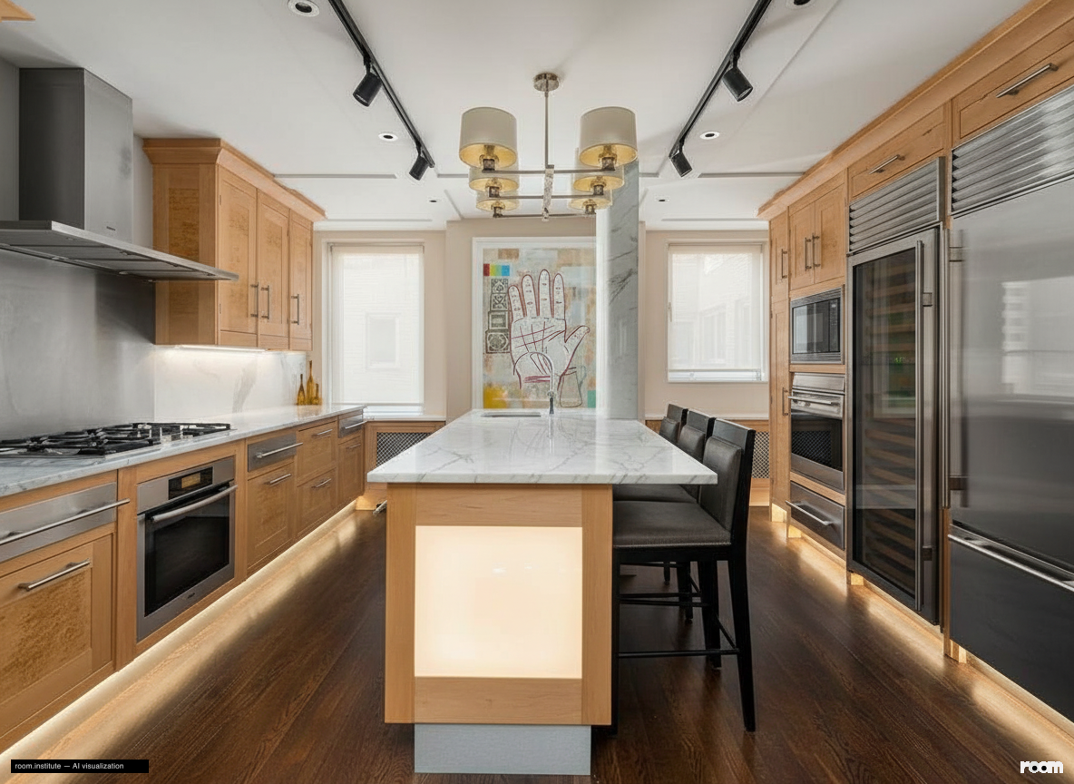 930 Fifth Ave Unit 11A Kitchen — Illuminated Dialogue design direction