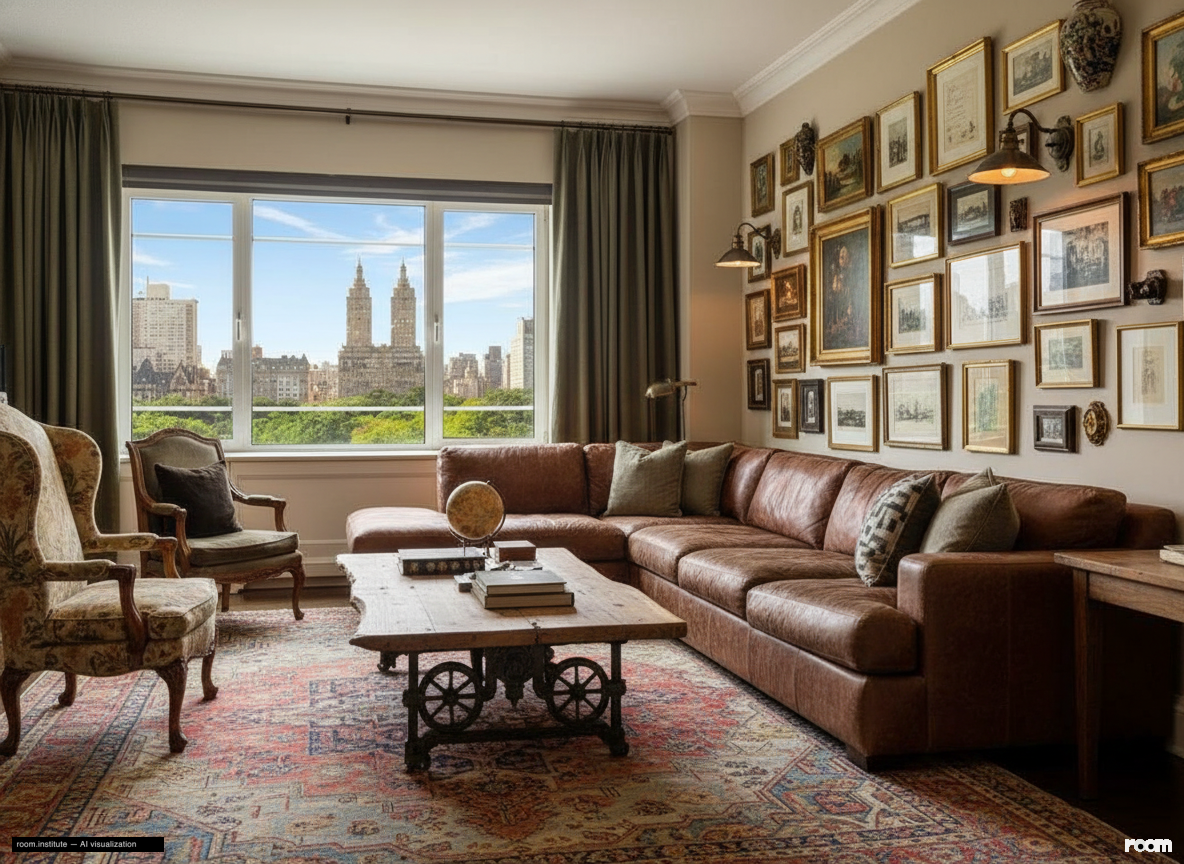 930 Fifth Ave Unit 11A Living Room — Echo & Memoir design direction