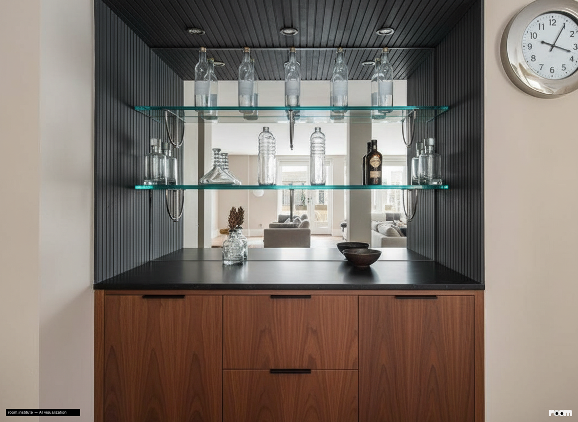 930 Fifth Ave Unit 11A Wet Bar — Shadowed Ascent design direction