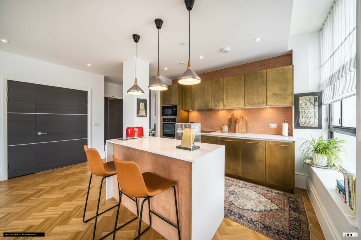 Ivor House, Brixton Kitchen — Verdigris & Wear design direction