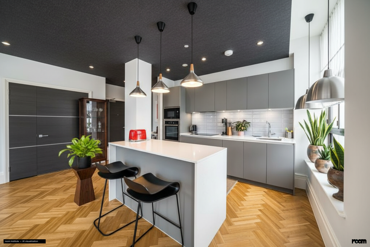 Ivor House, Brixton Kitchen — Shifted Gaze design direction