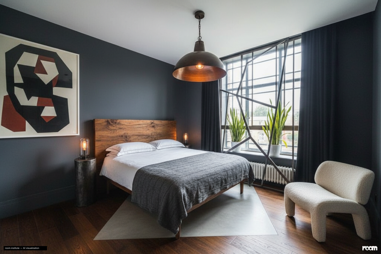 Ivor House, Brixton Bedroom — Angular Discord design direction
