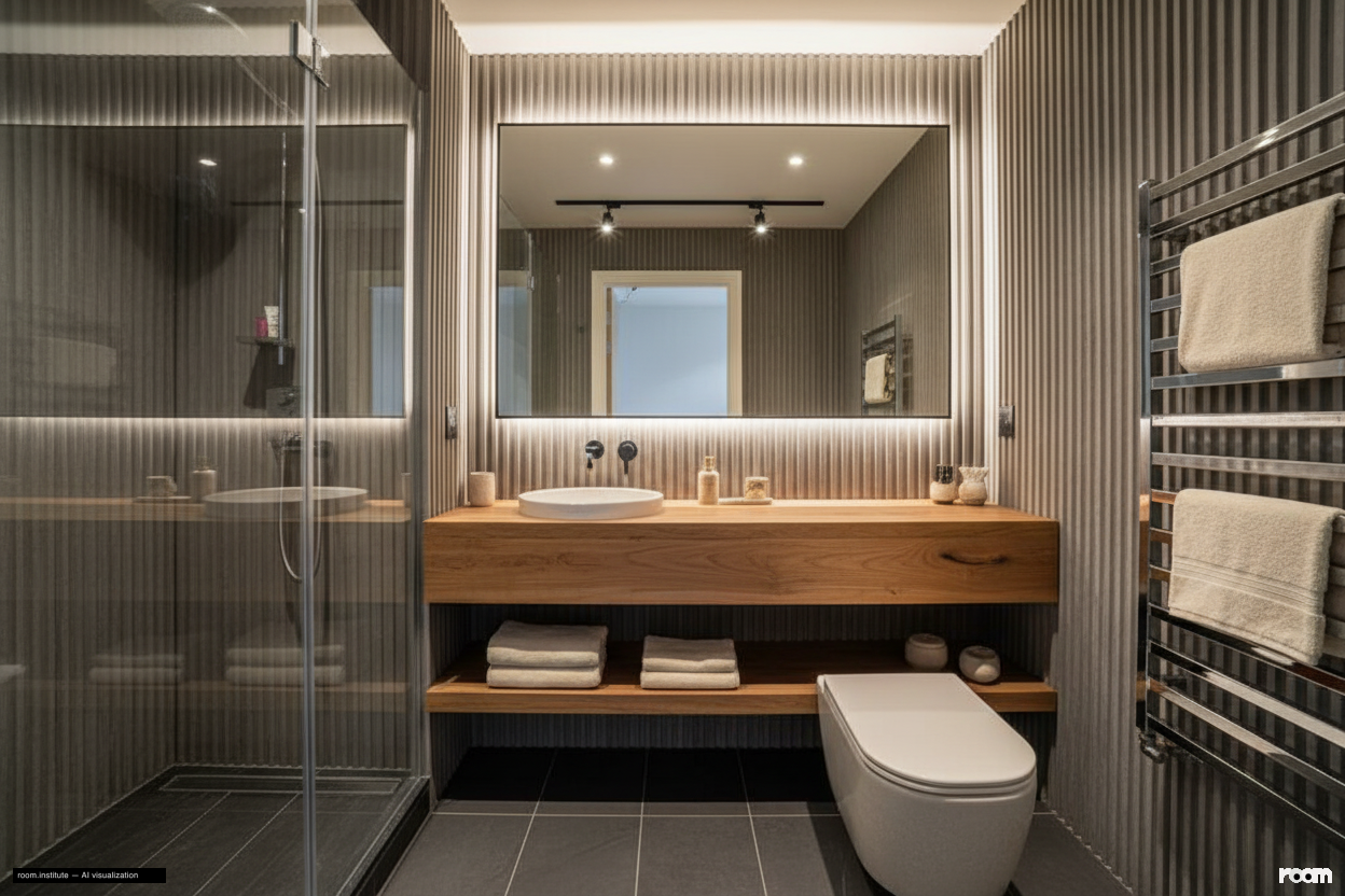 Ivor House, Brixton Bathroom — Sensory Paradox design direction