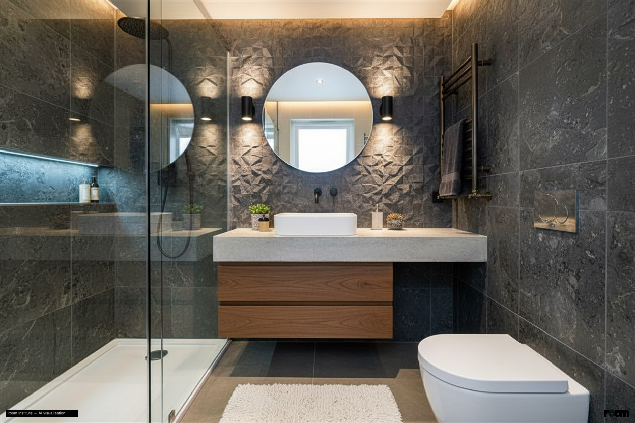 Crescent Lane, Clapham Bathroom — Layered Sensory Experience design direction