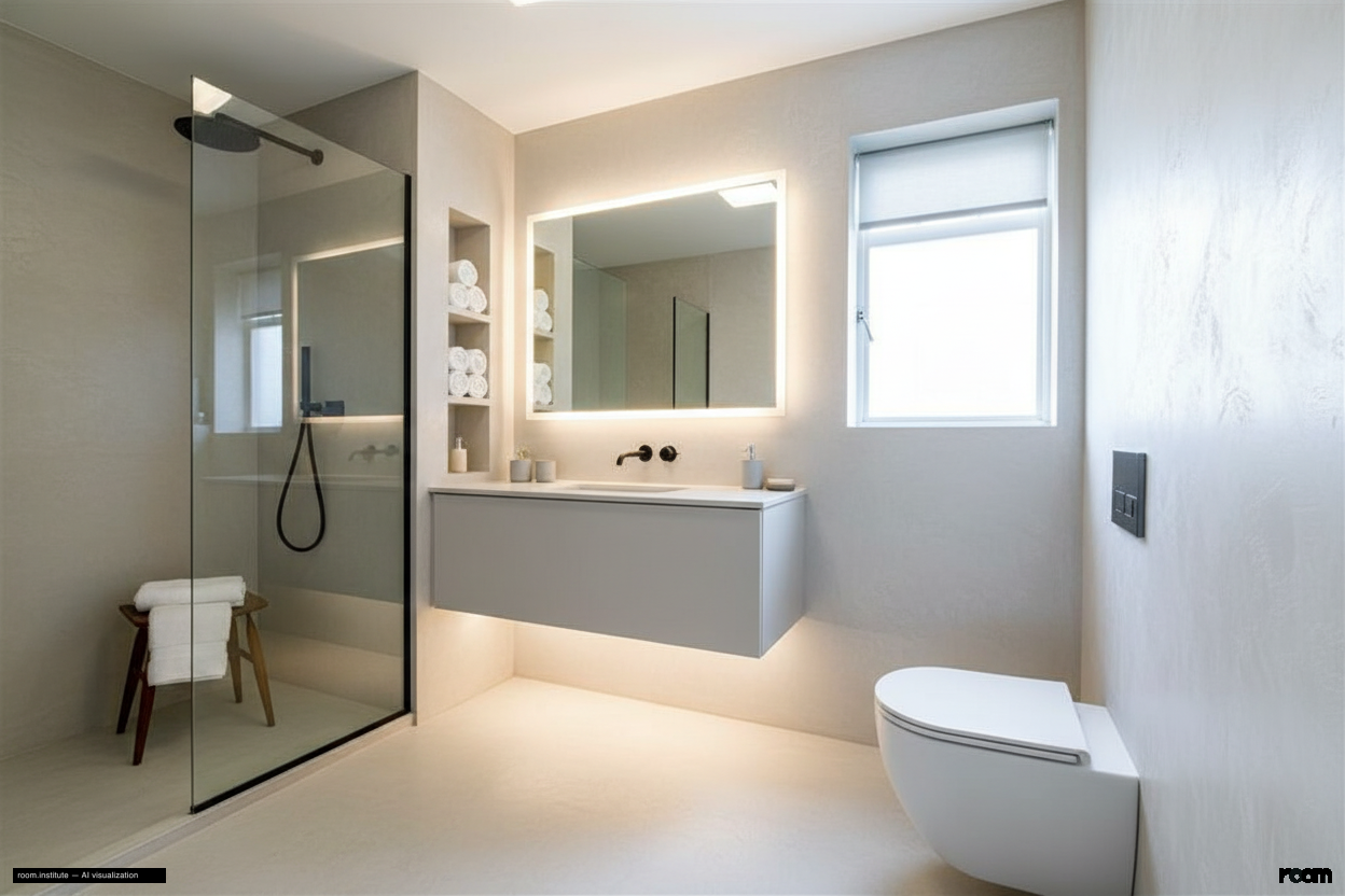 Crescent Lane, Clapham Bathroom — Subtle Iterations design direction
