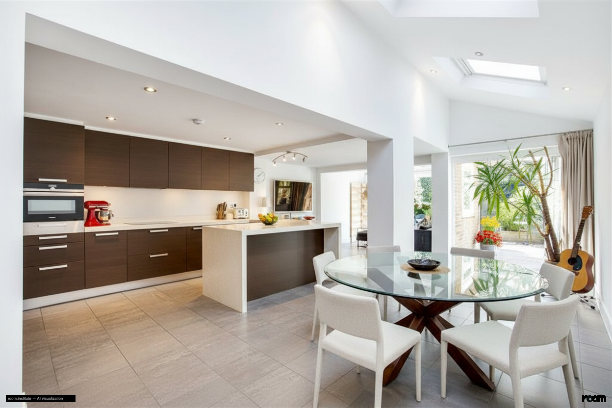 Crescent Lane, Clapham Dining Room — Ethereal Unfurl design direction