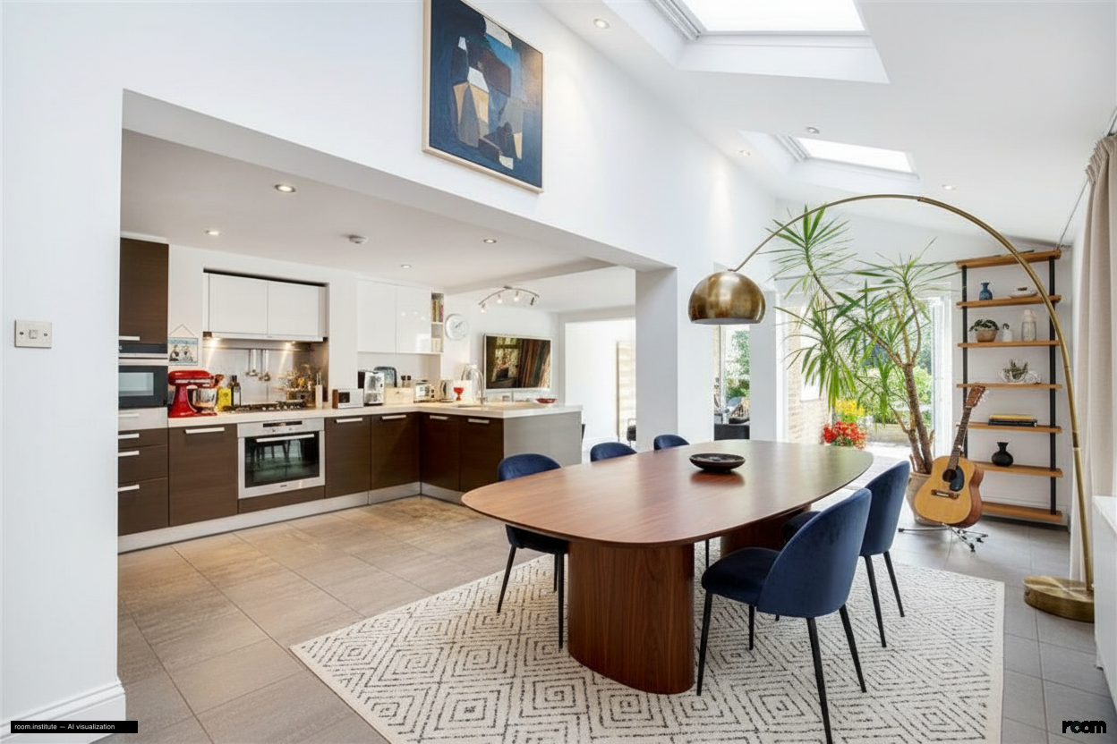 Crescent Lane, Clapham Dining Room — Dynamic Offset design direction