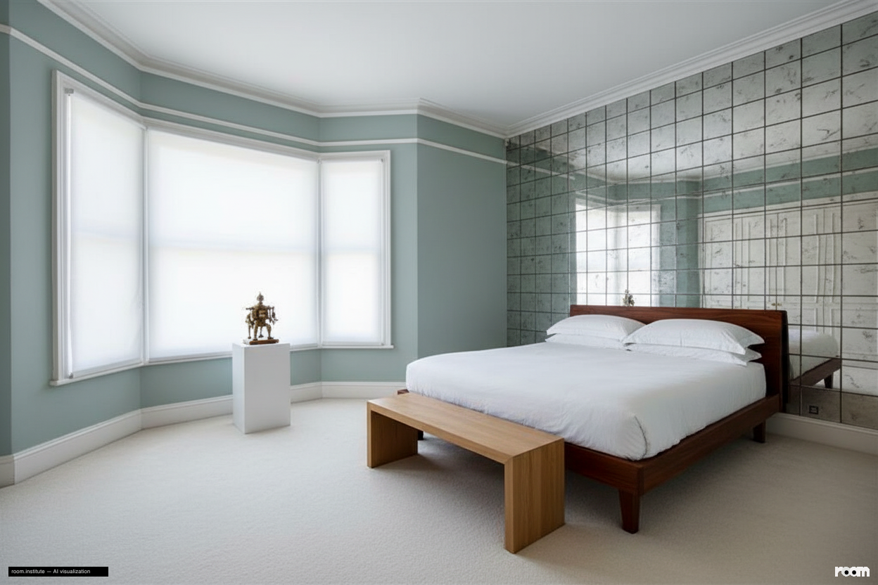 Crescent Lane, Clapham Bedroom — Dismissed Scale design direction